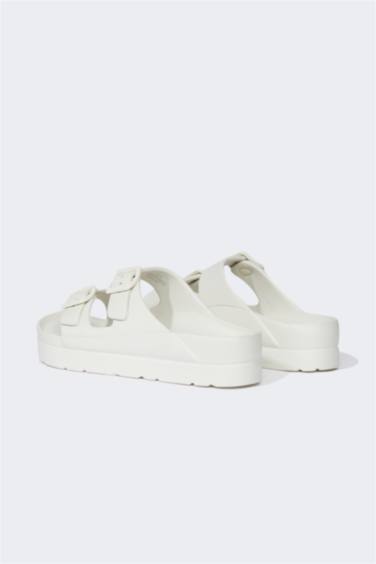 Woman High Base Double Band Eva Slippers