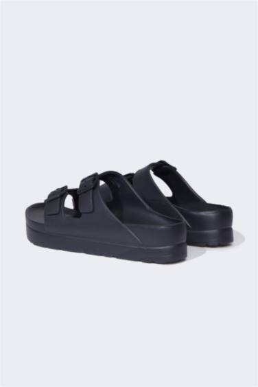 Woman High Base Double Band Eva Slippers