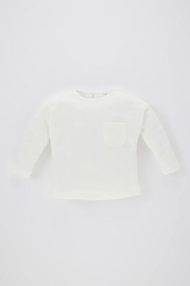 Baby Girl Regular Fit Crew Neck T-Shirt