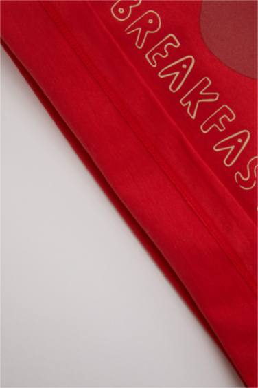 Baby Girl Fruit Patterned Cotton 2 Piece Pajama Set