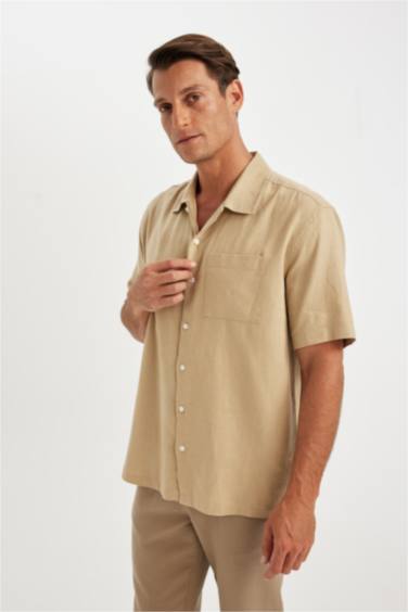 قميص بولو نص ردن قصة مريحة