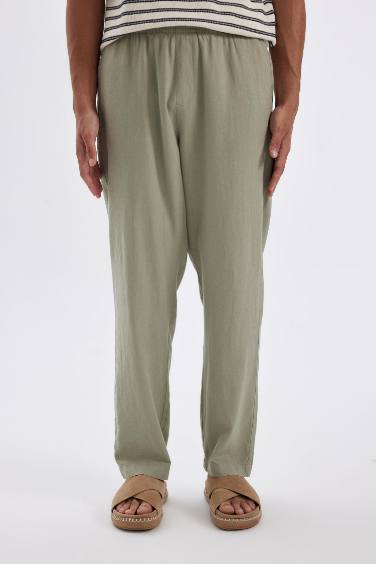 Relax Fit Super Skinny Hem Trousers