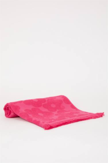 بشكير بحر بناتي قطن منقوش