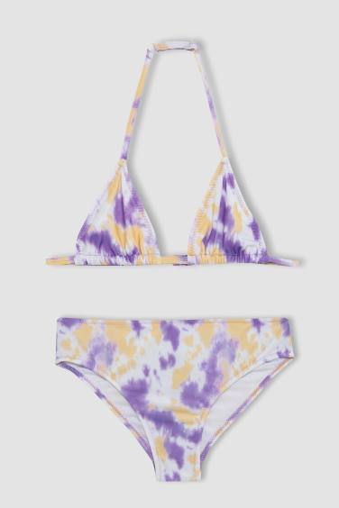 Girl Patterned 2 Piece Bikini Set