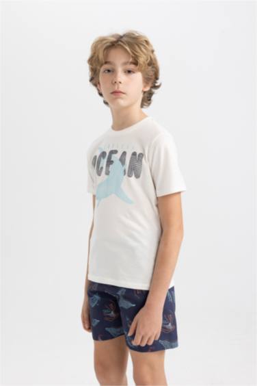 سيت ولادي شورت وتيشيرت - قطعتين