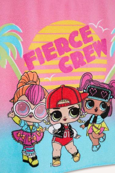 Girl L.O.L. Surprise Patterned Cotton Poncho Towel