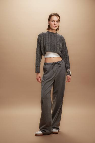 Wide Leg Trousers