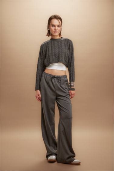 Wide Leg Trousers