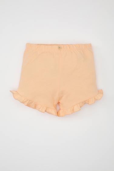 Baby Girl Pique Shorts