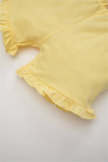 Baby Girl Pique Shorts