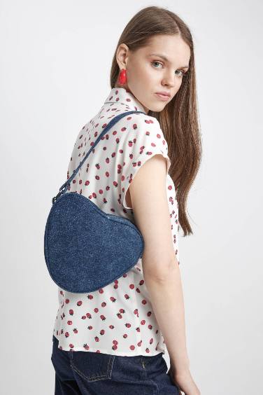 Woman Jean Shoulder Bag