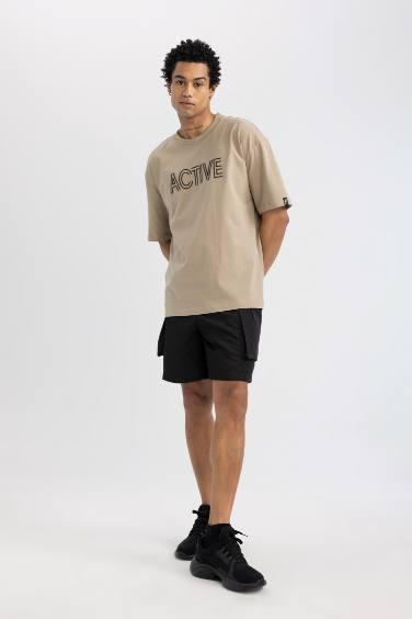 DeFactoFit Oversize Fit Woven Shorts