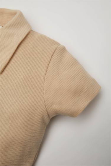 Baby Boy Short Sleeve Snap Body