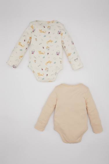 Baby Girl 2 piece Long Sleeve Snap Body