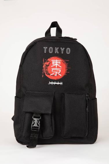 Man Water Repellent Fabric Backpack