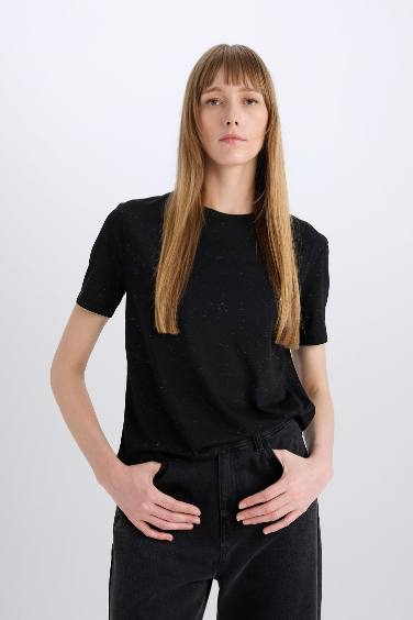 Relax Fit Crew Neck Short Sleeve T-Shirt