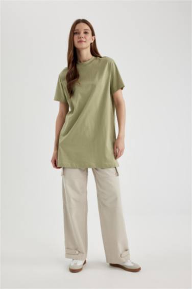 Cargo Fit Gabardine Trousers