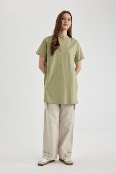 Cargo Fit Gabardine Trousers