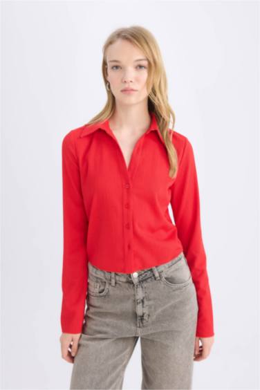 Slim Fit Long Sleeve Shirt