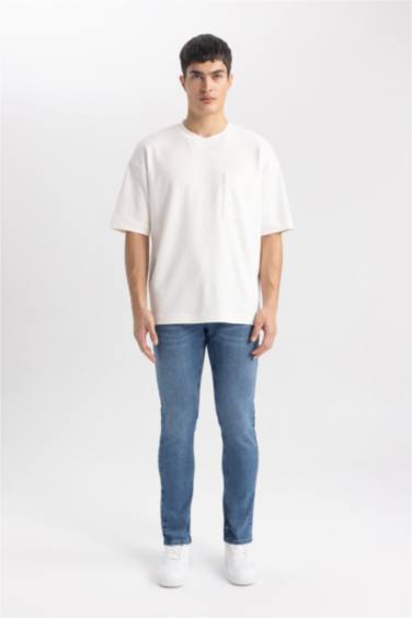 Pedro Slim Fit Slim Fit Normal Waist Narrow Leg Jeans