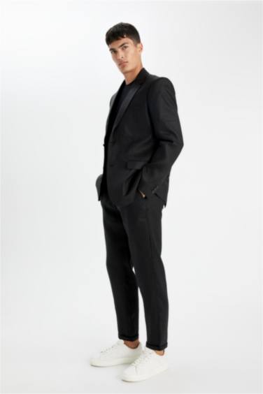 Double Leg Linen Crop Trousers