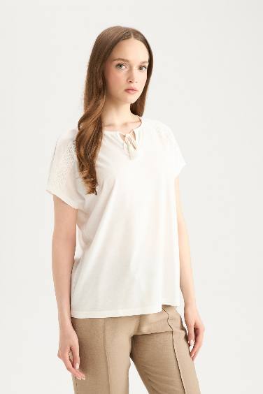 Crew Neck Casual Short Sleeve T-Shirt