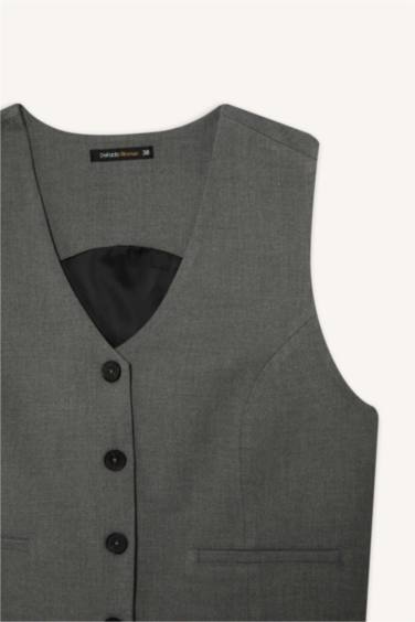 V Yaka Yelek - Görsel 7