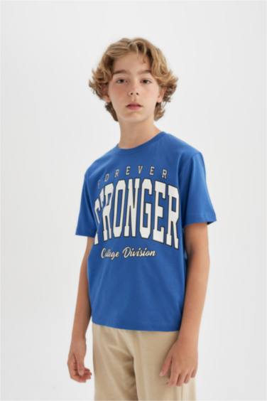 Boy Printed T-Shirt Shorts 2 Piece Set