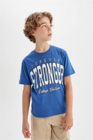 Boy Printed T-Shirt Shorts 2 Piece Set