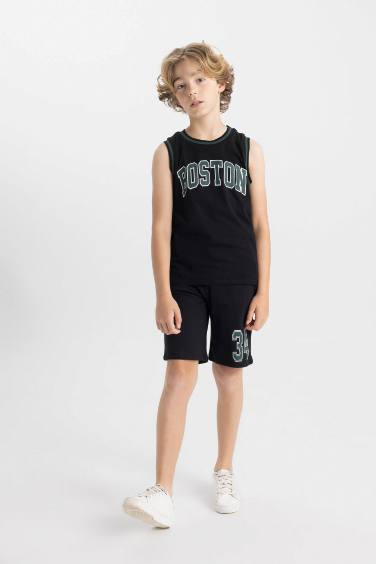 Boy Printed T-Shirt Shorts 2 Piece Set