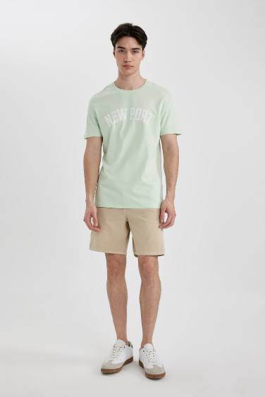 Regular Fit Crew Neck Short Sleeve T-Shirt