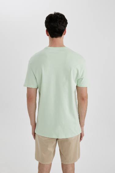 Regular Fit Crew Neck Short Sleeve T-Shirt