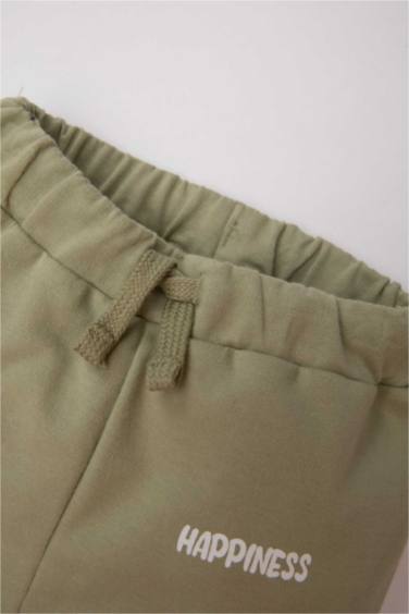 Baby Boy Slogan Printed Sweatpants