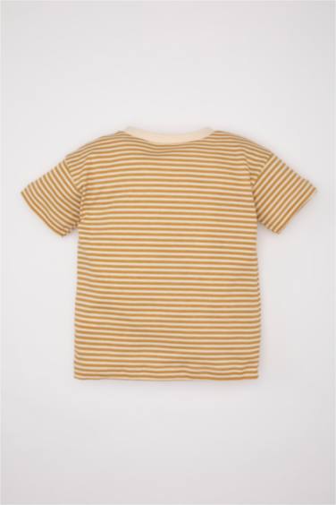 Baby Boy Striped Short Sleeve T-Shirt