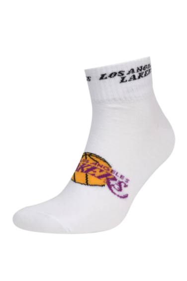 Chaussettes Coton NBA Los Angeles Lakers pour Homme - 2 Paires