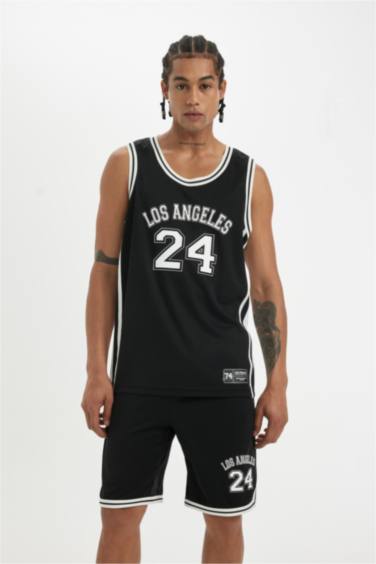 DeFactoFit Standard Fit Heavy Fabric Sleeveless T-Shirt