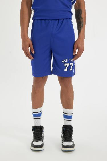 شورت قصير  رياضي قصة عادية من DeFactoFit