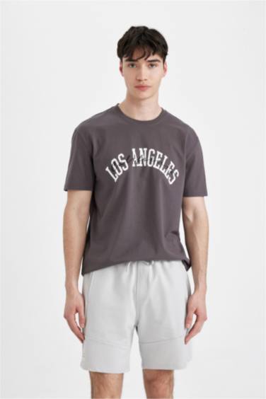 Regular Fit Crew Neck Short Sleeve T-Shirt