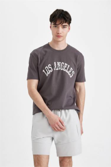 Regular Fit Crew Neck Short Sleeve T-Shirt