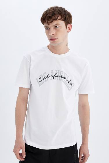 Regular Fit Crew Neck Short Sleeve T-Shirt