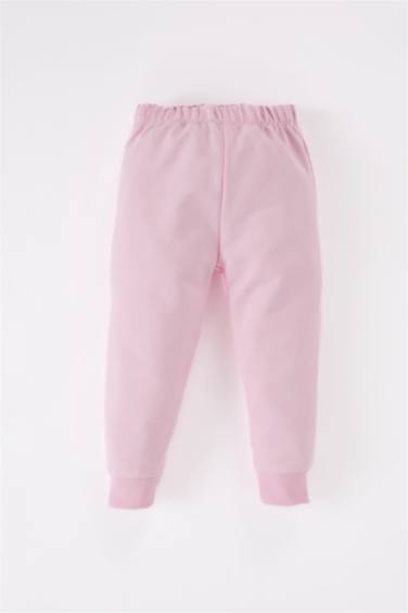 Ensemble de sweatshirt imprimé et jogging pour bébé fille