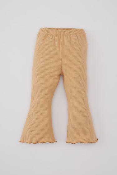 Baby Girl Floral Ribbed Camisole T-Shirt Leggings 2 Piece Set