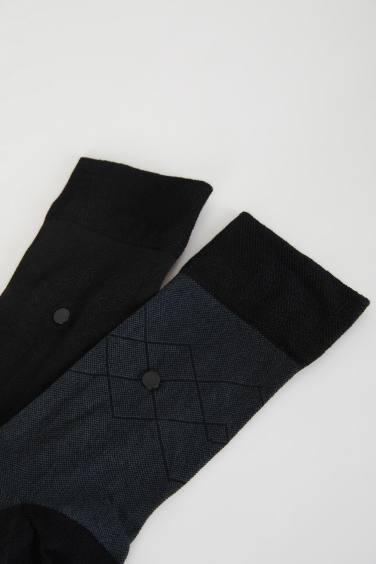 Men 2 pack Bamboo Long Socks