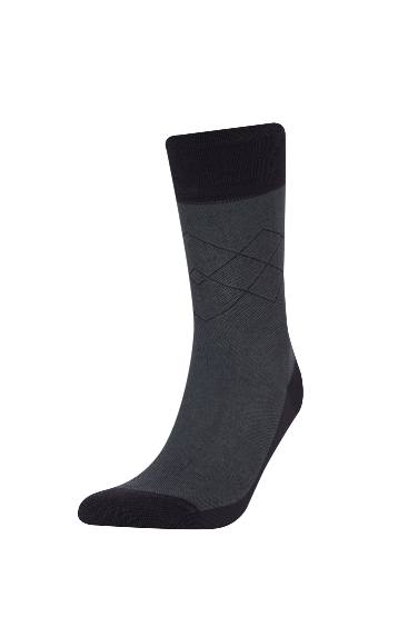 Man Seamless 2 Piece Bamboo Long Socks