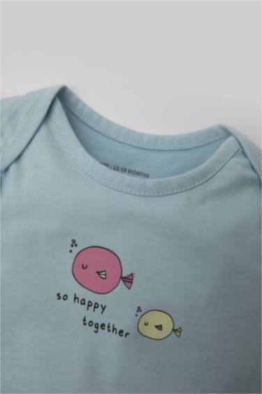 Kız Bebek Yenidoğan Çizgili Penye 2'li Kolsuz Tulum