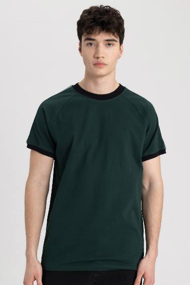 Regular Fit Crew Neck Short Sleeve T-Shirt