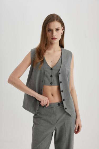 Жилет long fit для женщин