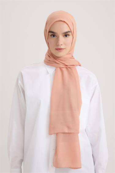 شال حريمي محجبات وردي