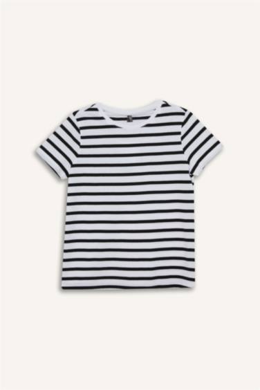 Regular Fit Crew Neck Short Sleeve T-Shirt