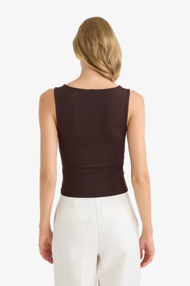 كيمونه سادة سليم فيت بياخة مربعة